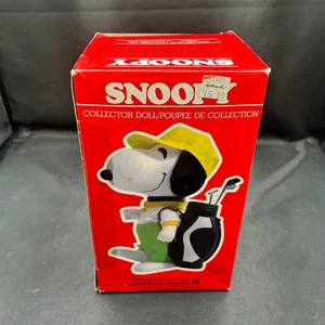 Vintage Ganz Snoopy Golf Sammler Puppe Peanuts Cartoon Figur in Box Neu im Karton - Bild 1 von 8
