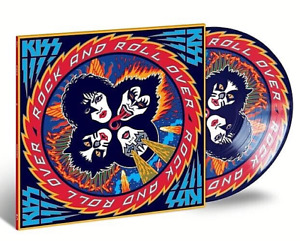 Kiss ""Rock and Roll Over"" 45. Jahrestag. Picture Disc LP Vinyl 3-D Lentikular NEU