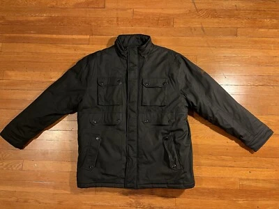 VINTAGE Coogi Tactical Bomber Jacket Men’s XXL Black Y2K - Image 1 of 4