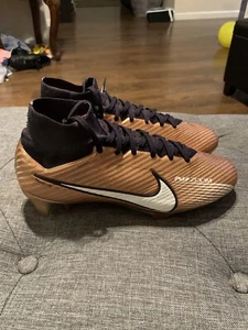 Nike Zoom Mercurial Superfly 9 Elite FG Metallic Copper Mens Size 7 DR5932-810 - Picture 1 of 7