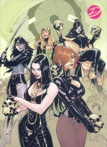 Marvel Dangerous Divas Series 2 2014 Rittenhouse Archives Tarjeta promocional P1 - Imagen 1 de 1