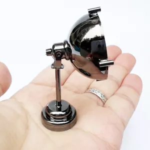 Maßstab 1:12 Puppenhaus Miniatur LED Deckenlampe Beleuchtet Licht Zubehör Metall - Bild 1 von 9