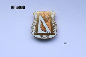 US MILITARY SERVICE HONOR COURAGE PIN - Picture 1 of 3