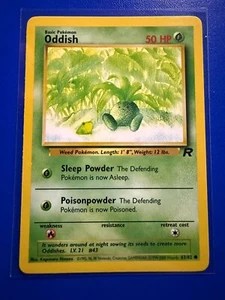 Oddish - 63/82 - Team Rocket - Unlimited - Pokemon TCG - NM - Bild 1 von 2