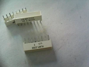 HP HLMP2350 HiRed light bar 4segment display 19x3.8mm Lot-10pcs - Picture 1 of 1