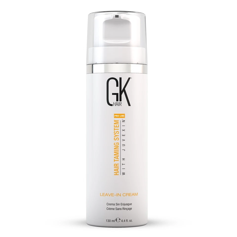 GK HAIR Leave In Conditioner Cream 130ml Hydrating Smoothing & Frizz Control - Image 1 of 4