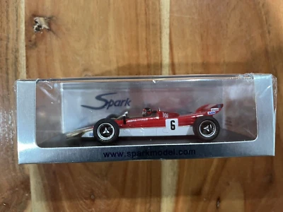 Spark:S1763 Lotus 56B n6 冠军比赛 1971 年 Emerson Fittipaldi 1:43 — 第 1/4 张图片