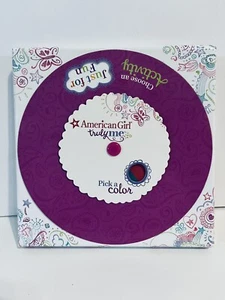 2015 AMERICAN GIRL Truly Me Scegli un colore Scegli una scatola gioco attività ruota NOS - Foto 1 di 4