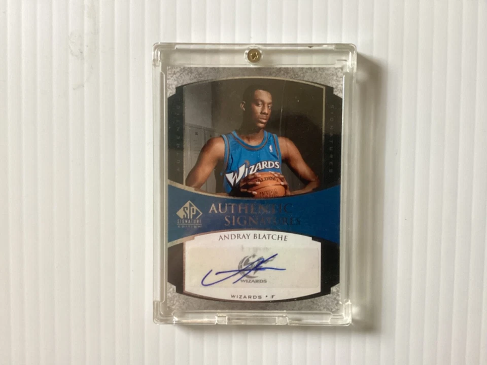 2005-06 SP Signature Edition - Authentic Signatures Andray Blatche Auto #AS-BT - Image 1 of 1