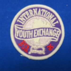 Boy Scout International Youth Exchange BSA Patch 255B1 - Picture 1 of 2