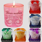 CANDLE GIFT SET SENTIMENT MOOD SPECIAL POEM POETIC WRITING CANDLES WAX MESSAGE