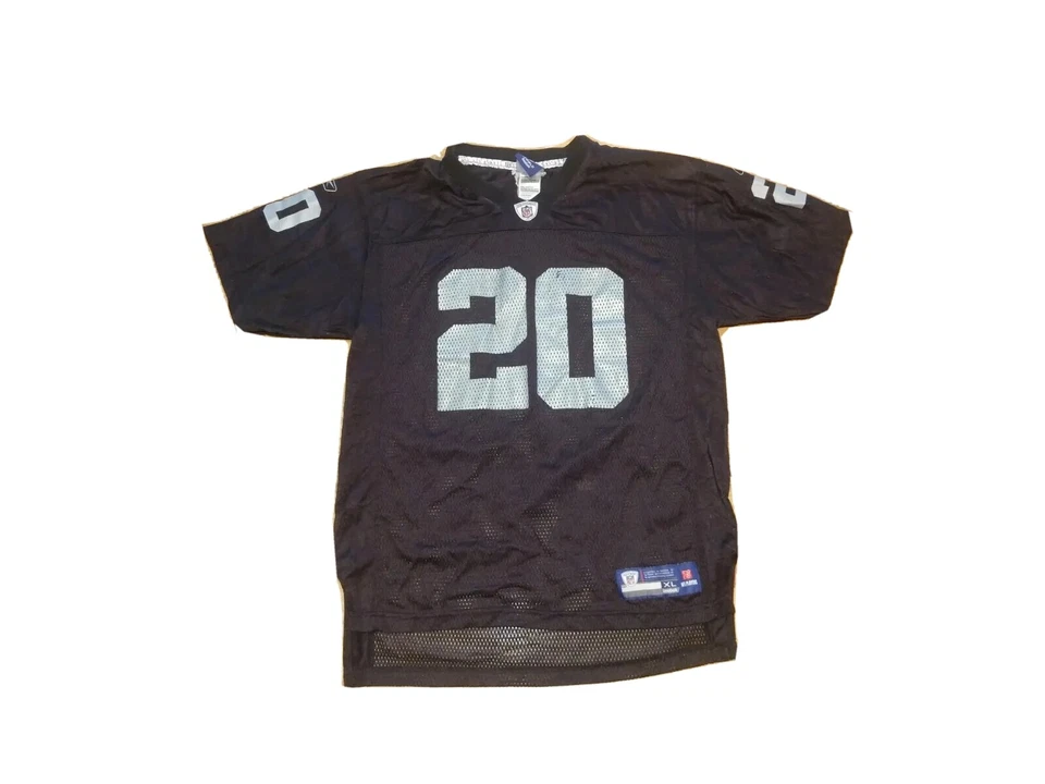 Camiseta deportiva de los Oakland Raiders Darren McFadden #20 On Field NFL Reebok YOUTH XL  Foto 1 de 4