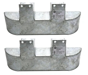 PAR DE PARACHOQUES DELANTEROS LAND ROVER DEFENDER 90/110 Y SERIE GALVANIZADOS RTC4769 X2 - Imagen 1 de 3
