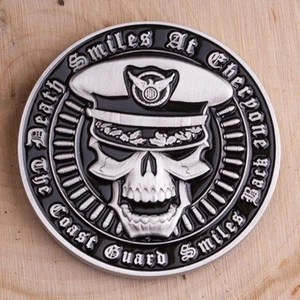 Death Smiles Coast Guard Münze - Bild 1 von 2