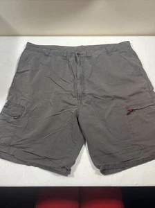 Wrangler Performance Hybrid Men's Big & Tall Cargo Shorts Size 46 Dark Gray - Picture 1 of 9