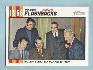 2015 Topps Heritage Baseball 1966 NEWS FLASHBACKS Marvin Miller NF-9
