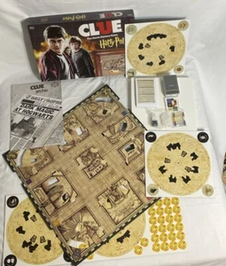 Clue Harry Potter Edition USAopoly 100% Complete Board Game Family Fun Mystery - Picture 1 of 8