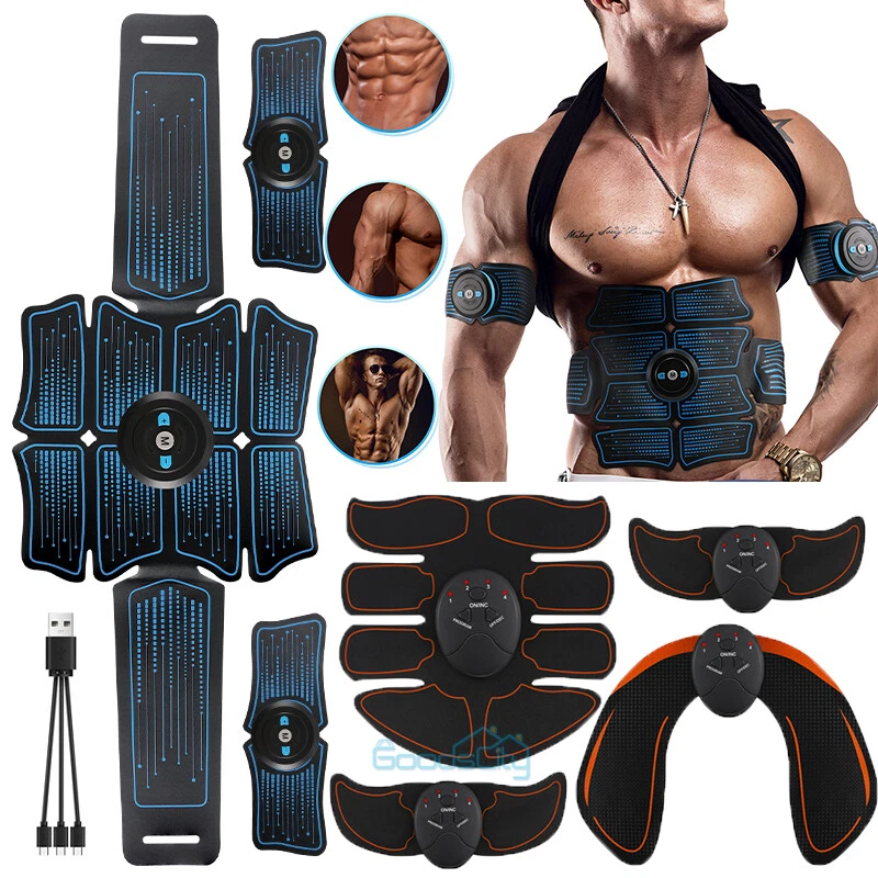 Tactical Muscle Stimulator EMS Ab Trainer -Portable Stimulater Abs Massager Belt