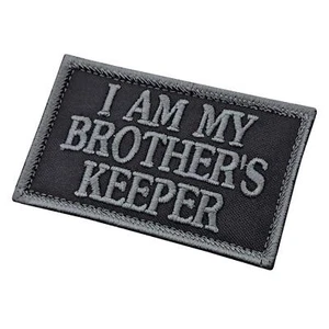 Ich bin mein Bruder Hüter gedämpft bestickt taktische Moral Patch - Bild 1 von 1