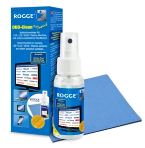ROGGE DUO-Clean® Travel 50ml ScreenCleaner inkl. 2x Prof. Microfaser Tücher - Bild 1 von 11