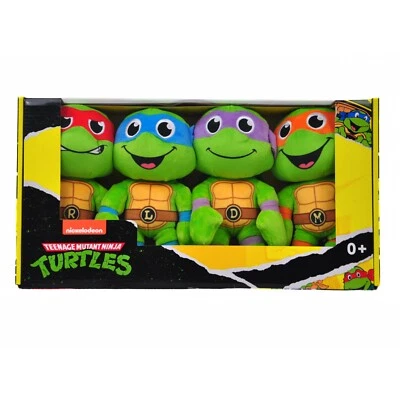 Legend Toys Teenage Mutant Ninja Turtles 8" Basic Plush Starter 4-Pack - Image 1 of 4