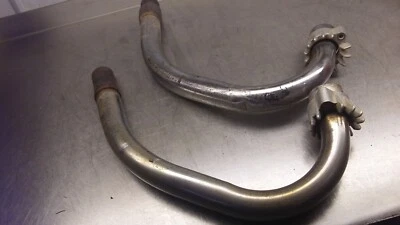 Honda CX500C 1979 tubos de cabezal arañazos y abolladuras CX 500 T2-16L Foto 1 de 4