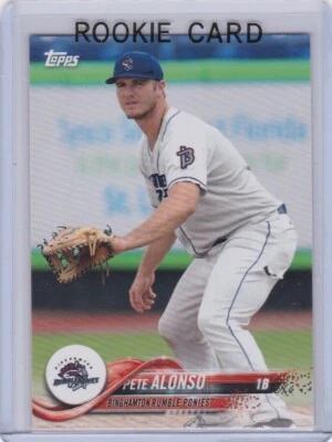 PETE ALONSO ROOKIE CARD 2018 Topps Pro Debut Baseball RC New York Mets! - Image 1 of 2
