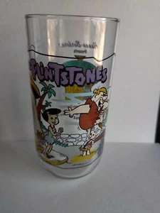 Vaso de vidrio Hardees Flintstones The First 30 Years Little Bamm-Bamm 1964 - Imagen 1 de 3