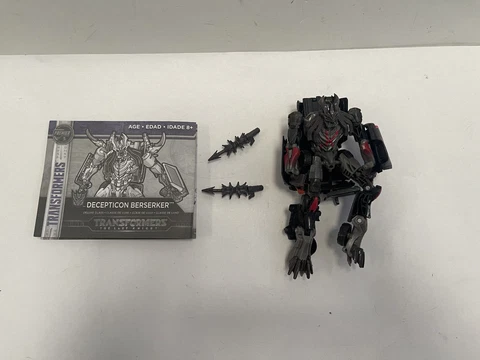 Transformers Last Knight Premier Edition Decepticon Berserker Loose Complete Cover