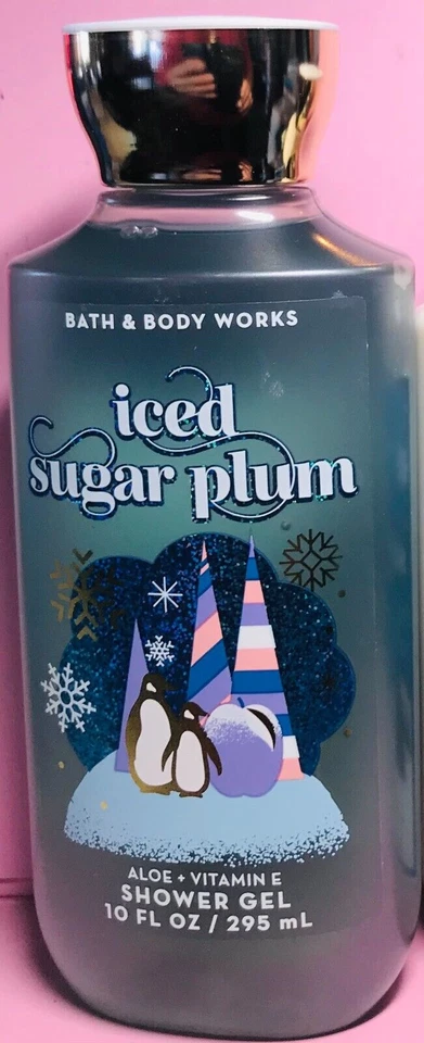 *NEW* ICED SUGAR PLUM ~ SHOWER GEL ~ Bath & Body Works ~ SHIPS FREE! - Image 1 of 1