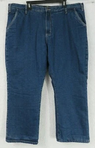 Mens Red Head Thinsulate 3M Fleece Lined Jeans Size 44x30 Cotton Blue Pants - Picture 1 of 10