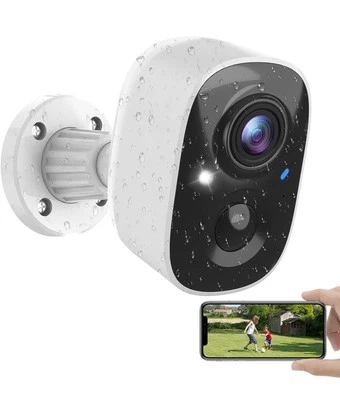MAXIVIZ Security Cameras Wireless Outdoor, Outside Cameras for Home Security with AI Mot