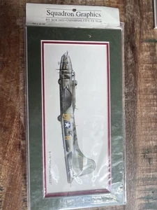 Squadron Graphics Double Matted B-17F Memphis Belle Print BRAND NEW! - Picture 1 of 6