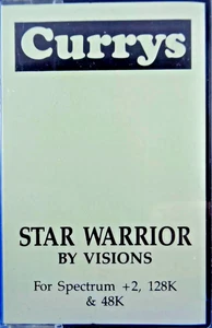 SINCLAIR ZX SPECTRUM -- STAR WARRIOR (CURRYS/VISIONS) - Picture 1 of 2