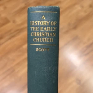 1936 A History of the Early Christian Church by William Scott - Imagen 1 de 5