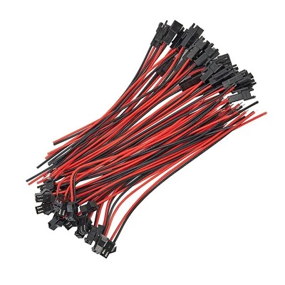 VANDESAIL Für JST SM Stecker 2 Pin Stecker Buchse Kabel Adapter für LED Lichter 20 Paar