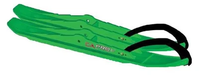 C&A XCS Xtreme Crossover Skis - Green Snowmobile 77380410 650407 - Image 1 of 4