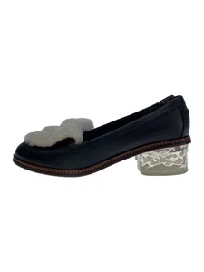 FENDI loafers 38.5 Black Used - Picture 1 of 5