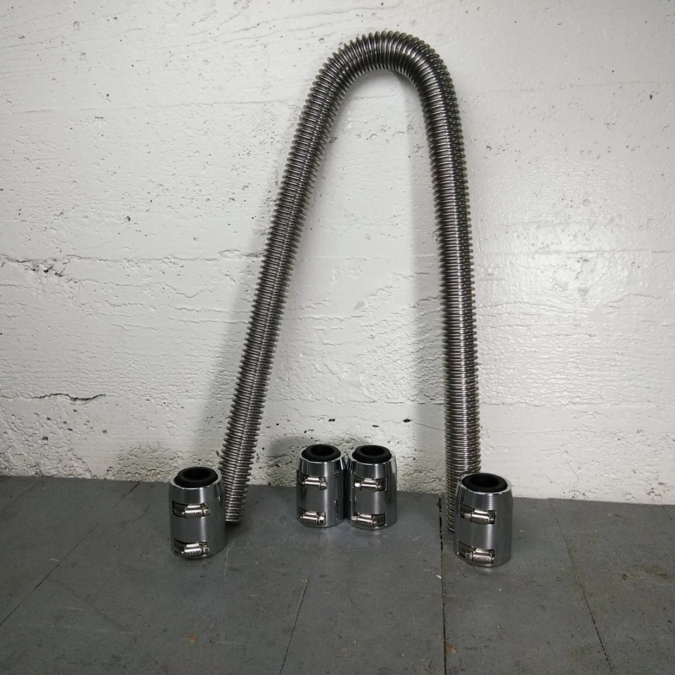 1938 - 1953 Buick 48 Stainless Steel SS Radiator Hoses Kit  - Image 1 of 4