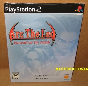 Arc The Lad Twilight of The Spirits Demo Disc New Sealed PS2 - Picture 1 of 2