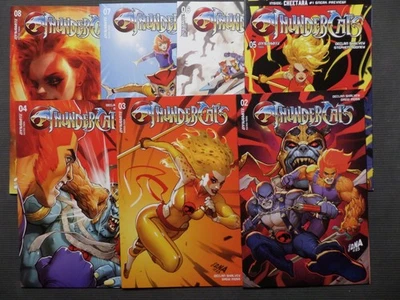 THUNDERCATS # 2  #3 Cvr A 4 5 6 7 8 Dynamite Comics 2024 Cheetara Run Set - Image 1 of 3