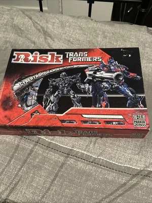 Risk Transformers Cybertron War Edition Board Game Parker Rare Collectible - Image 1 of 4
