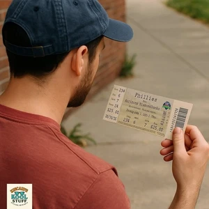 Philadelphia Phillies vs Arizona Diamondbacks June 5, 2005 Game Ticket Citizens - Picture 1 of 3
