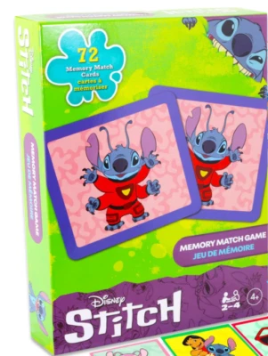 Disney Lilo and Stitch Memory Matching Game - 72 Memory Cards - Image 1 of 2