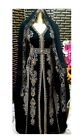 Sale Embroidery Dubai Kaftan Moroccan Abaya Farasha Long Gown Full Length Dress