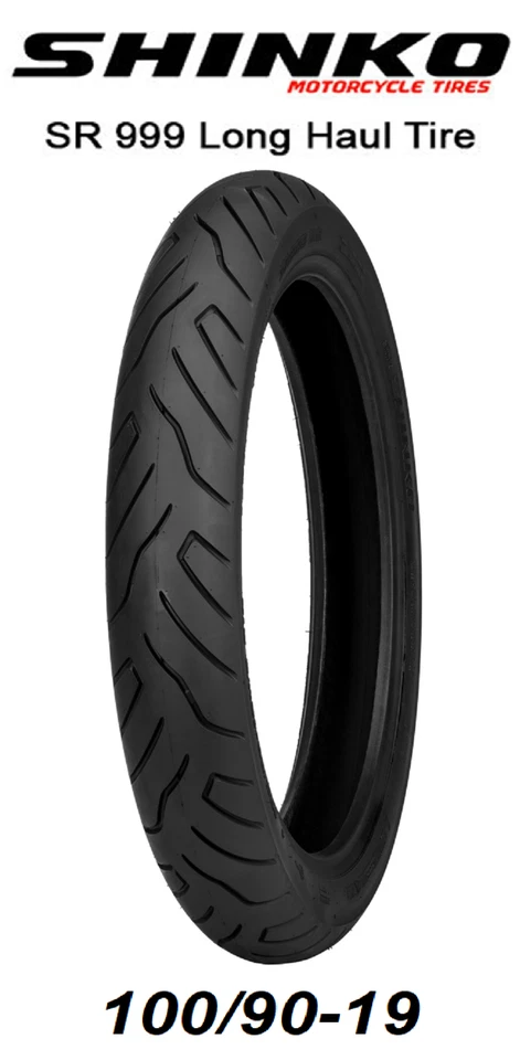 PNEU DIANTEIRO SHINKO SR999 100/90-19 KAWASAKI VULCAN 500 750 1500 LTD 450 76-10 - Imagem 1 de 2