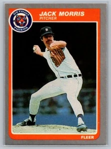 1985 Fleer Jack Morris #18 - Picture 1 of 2