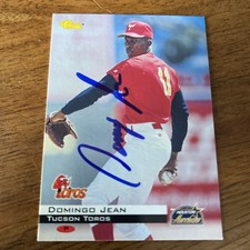 Doningo Jean Autographed 1994 Classic Baseball Card #136 Tucson Toros