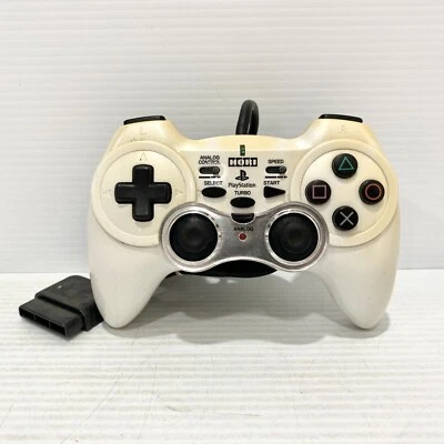 Hori Analog Sindou Pad 2 Turbo Controller for PS2 – Tested – Free Postage - Image 1 of 2