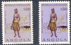 ANGOLA 1957 woman from Cuanhama VF unused (M/M) MAJOR VARIETY: MISSING COLOUR